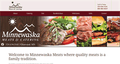 Desktop Screenshot of minnewaskameats.com